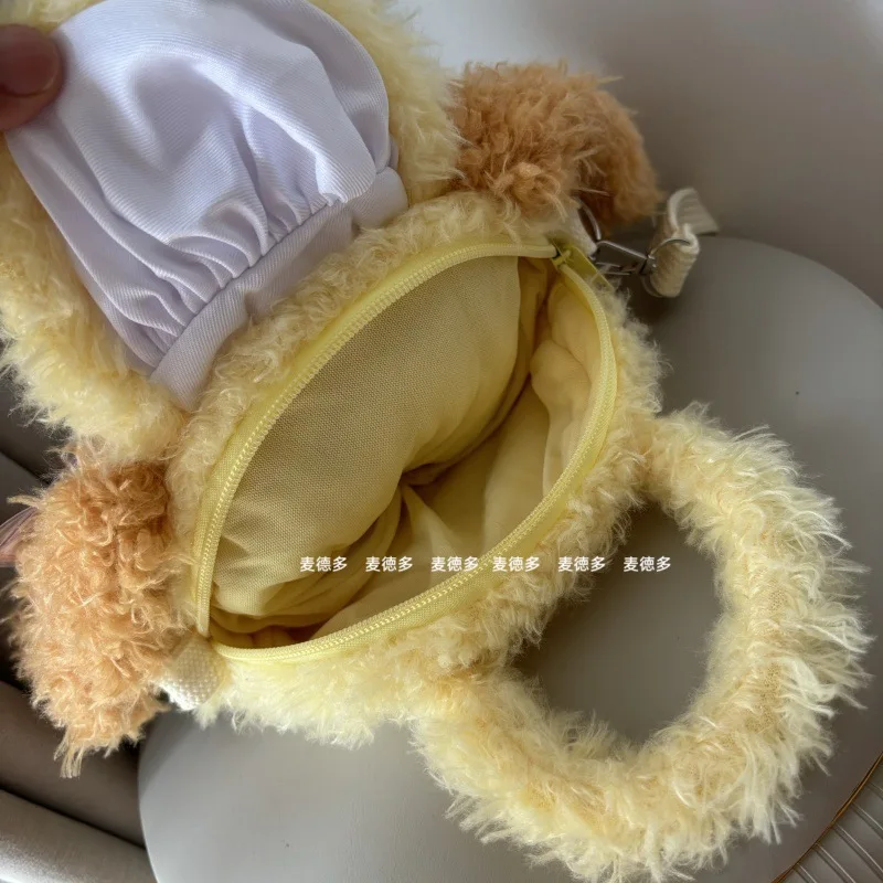 Bolso cruzado mediano Disney Cookieann, bolso amarillo para perro Chef, bolso para muñeca Shelliemay Linabell, bolso para niñas y niños - imagen 3