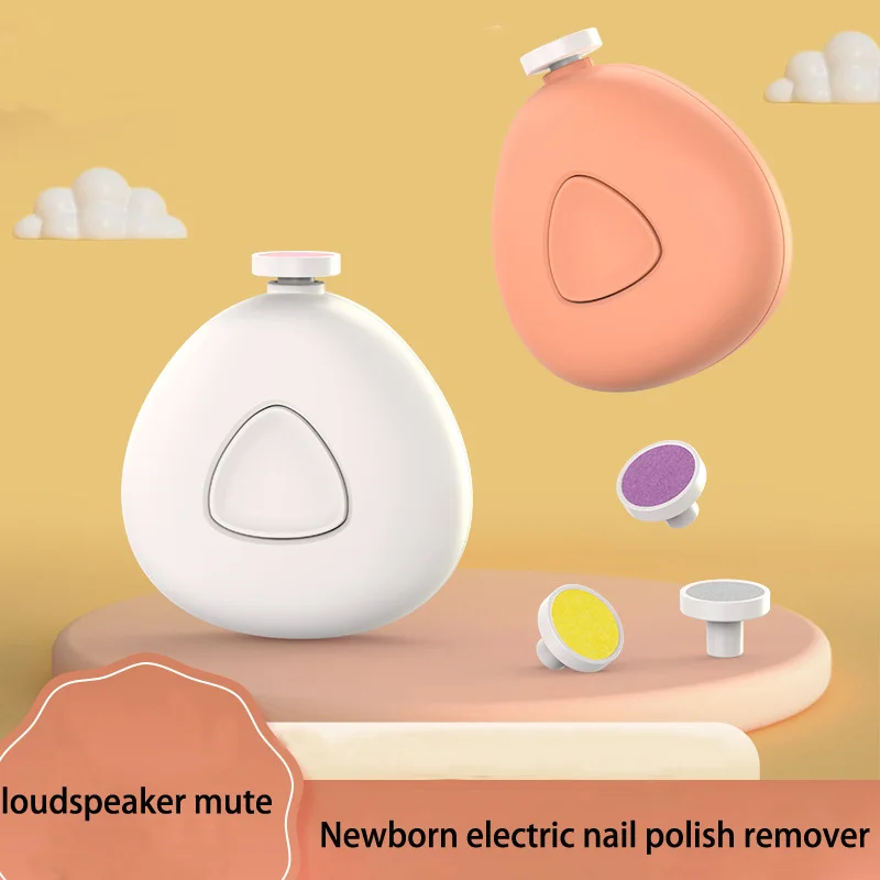 Lima de uñas eléctrica para bebés con corte seguro y suave - imagen 2