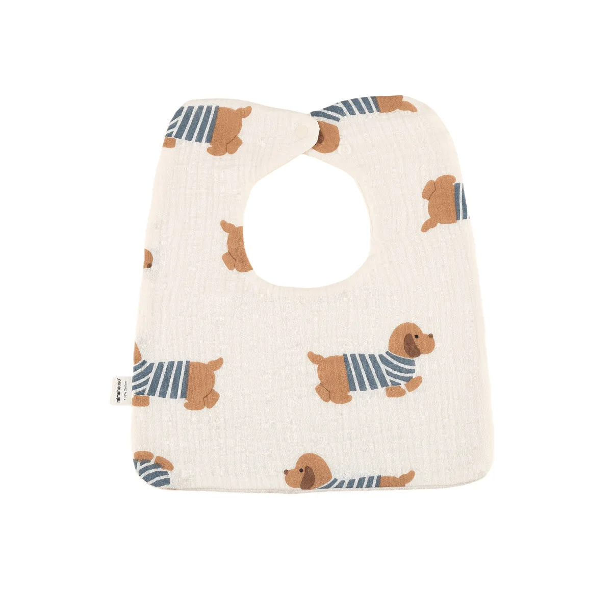 Bavoir d'Alimentation en Gaze de Coton à 6 Couches pour Bébé, Serviette Mignonne à Motif de Dessin Animé, Douce pour le Rot, Nouveau-né et Enfant en Bas Âge - imagen 5