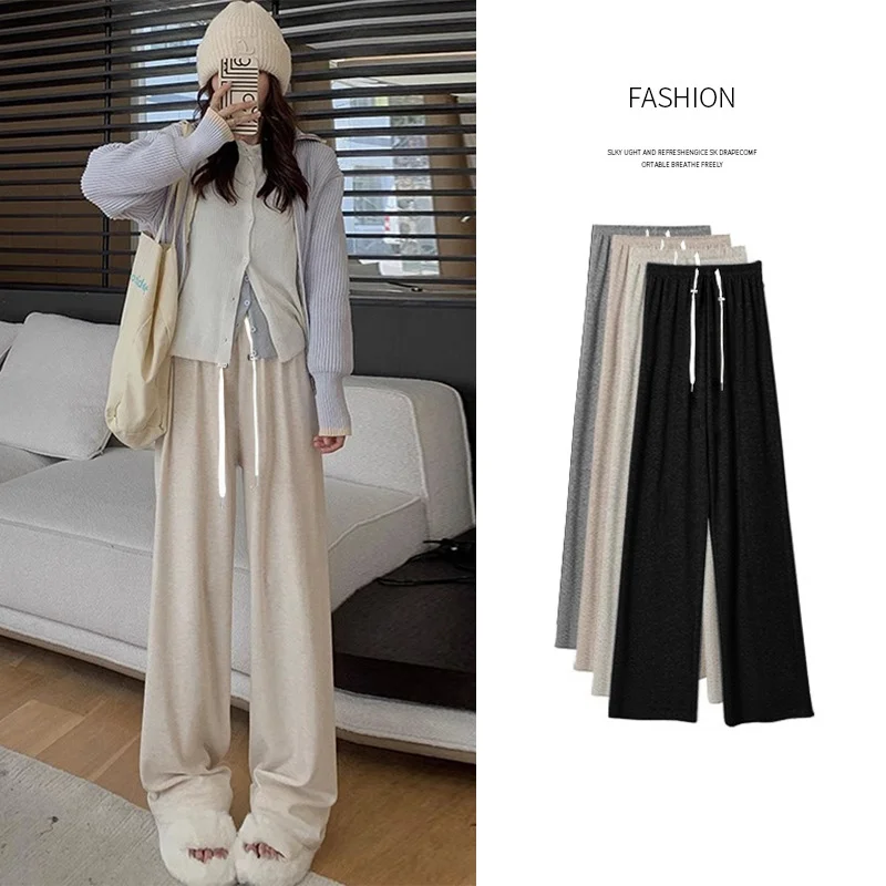 Pantalones de embarazo algodón – Cómodos informales primavera y otoño - imagen 3