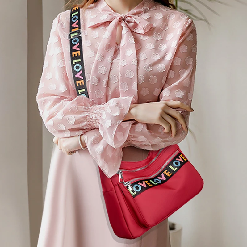 Bolso cambiador Oxford impermeable con bolsillos organizadores - imagen 3