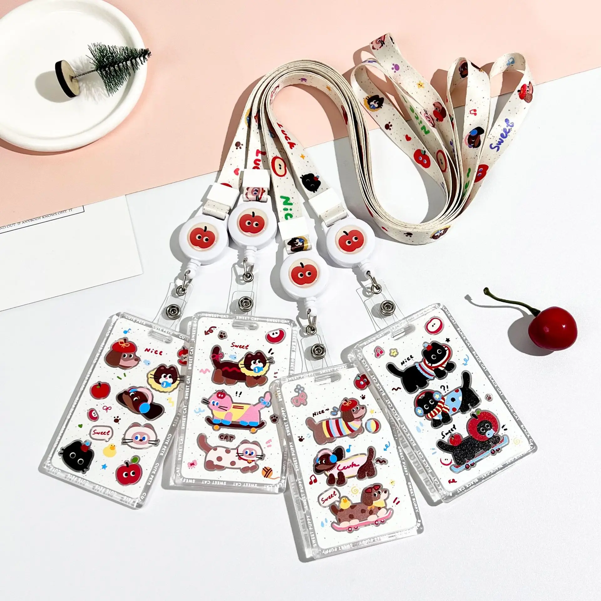 Funda protectora para tarjetas con animales de dibujos para niños - imagen 4