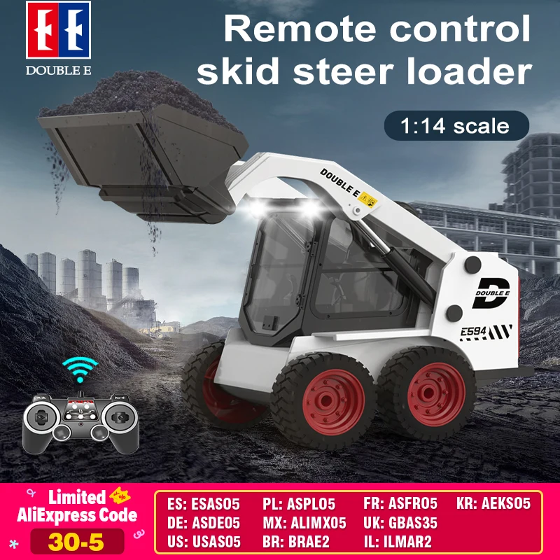 Excavadora control remoto con pala giratoria para niños - imagen 5