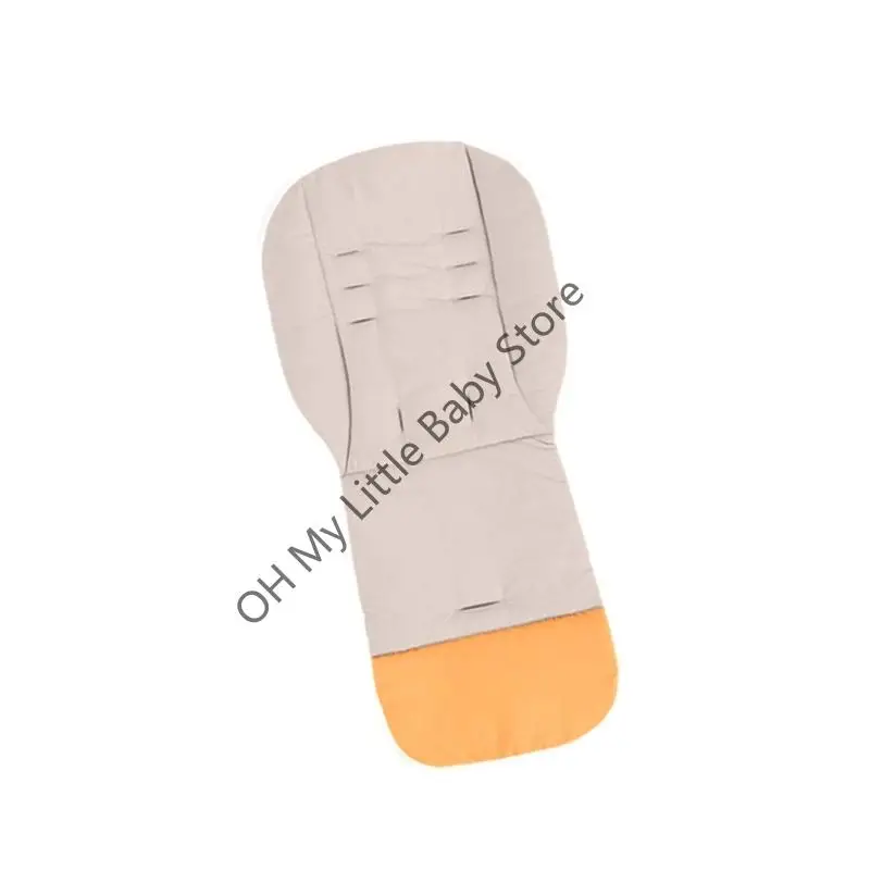 Cojín asiento reversible para cochecitos M76C, uso en las estaciones, orificio para cinturón seguridad poliéster - imagen 4