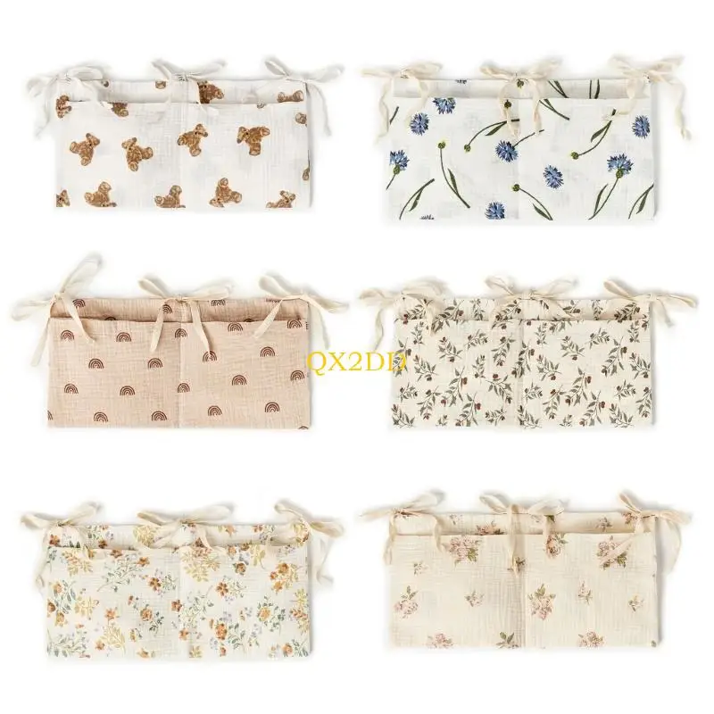 Bolsillos almacenamiento QX2D Artículo bebé Organice solución almacenamiento eficiente para suministro bebés - imagen 3