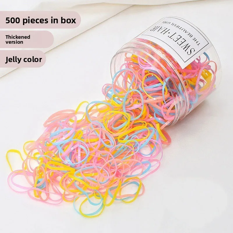 Lazos para el cabello infantiles elásticos resistentes a la tracción - imagen 4