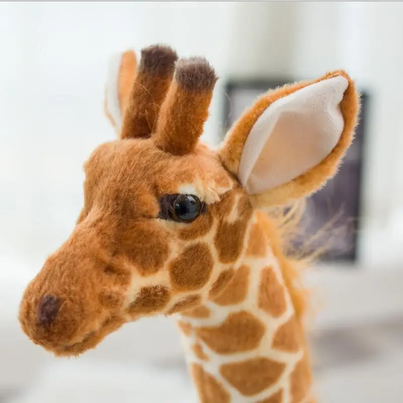 Peluche jirafa suave de felpa, juguete para regalar - imagen 5