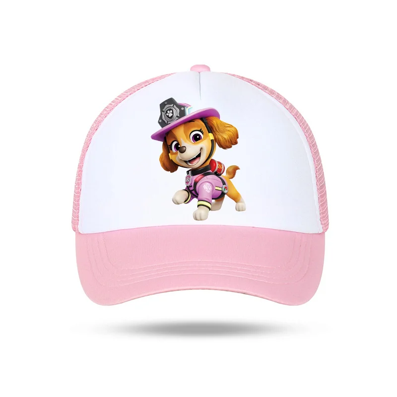 Gorra de béisbol para niños de la Patrulla Canina, sombreros para el sol con dibujos animados de Chase Skye, gorras Unisex ajustables informales para niños, sombrero con visera para niña y niño, regalo para niños - imagen 5