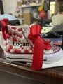 red and white