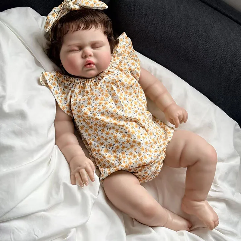 Pickle muñeca reborn realista con pelo enraizado - imagen 4