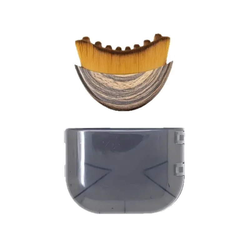 Cepillo linfático de contorno para masaje facial con cerdas suaves - imagen 4