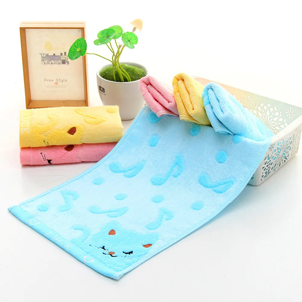 Toalla Infantil de Fibra de Bambú con Dibujos Animados, Azul, Suave, Ligera, de Secado Rápido, Toallas de Baño de Bambú para Niños, para el Hogar y Exteriores - imagen 5