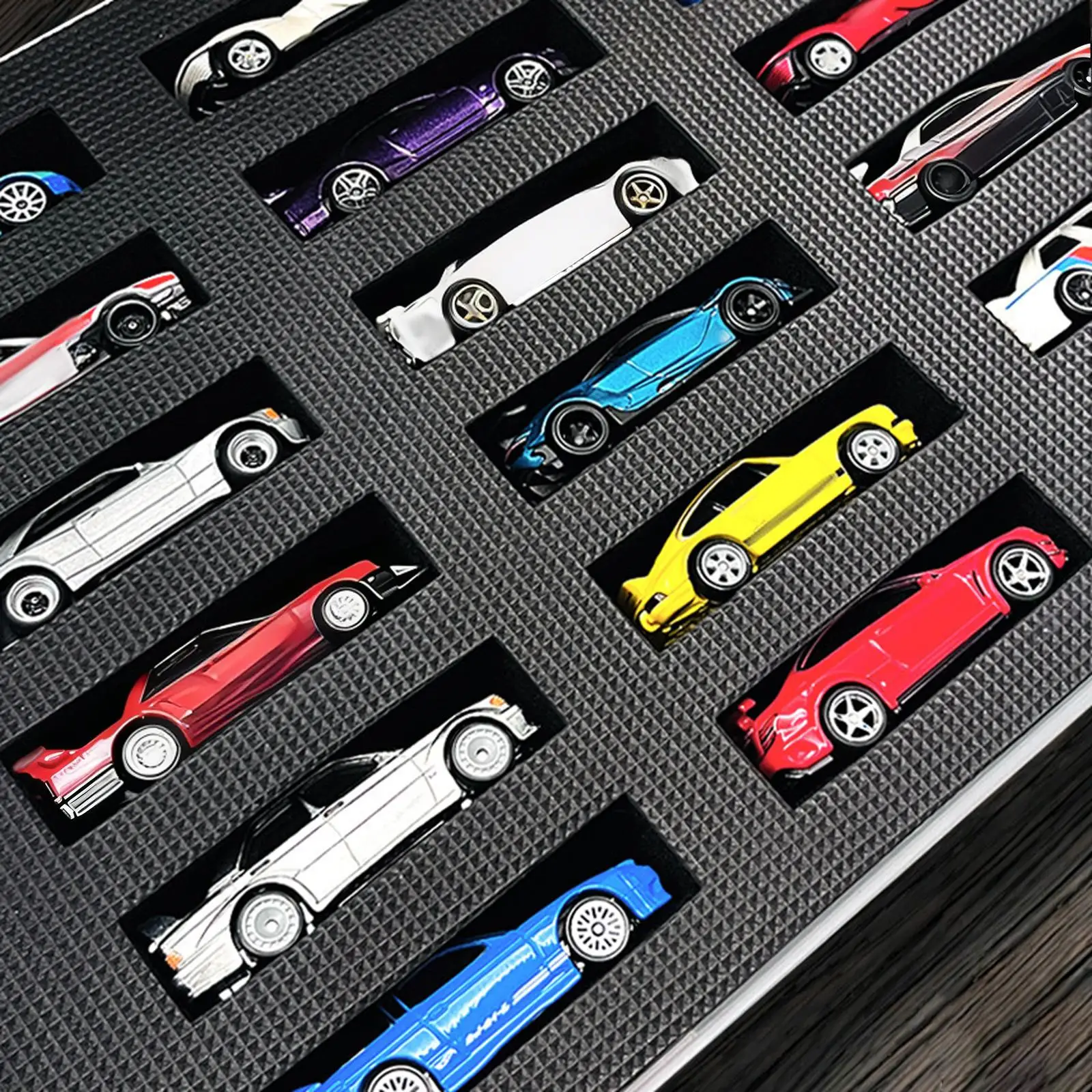 Organizador para coches en miniatura – Estuche protector de colección