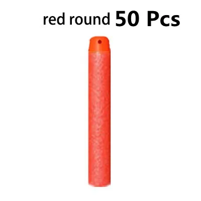 50 Pcs-red round
