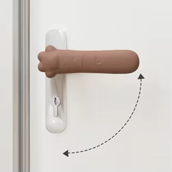 Protector de pomo de silicona infantil – Antigolpes con garra de gato