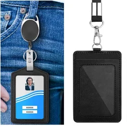 Etiqueta identificativa de cuero con cordón para niños