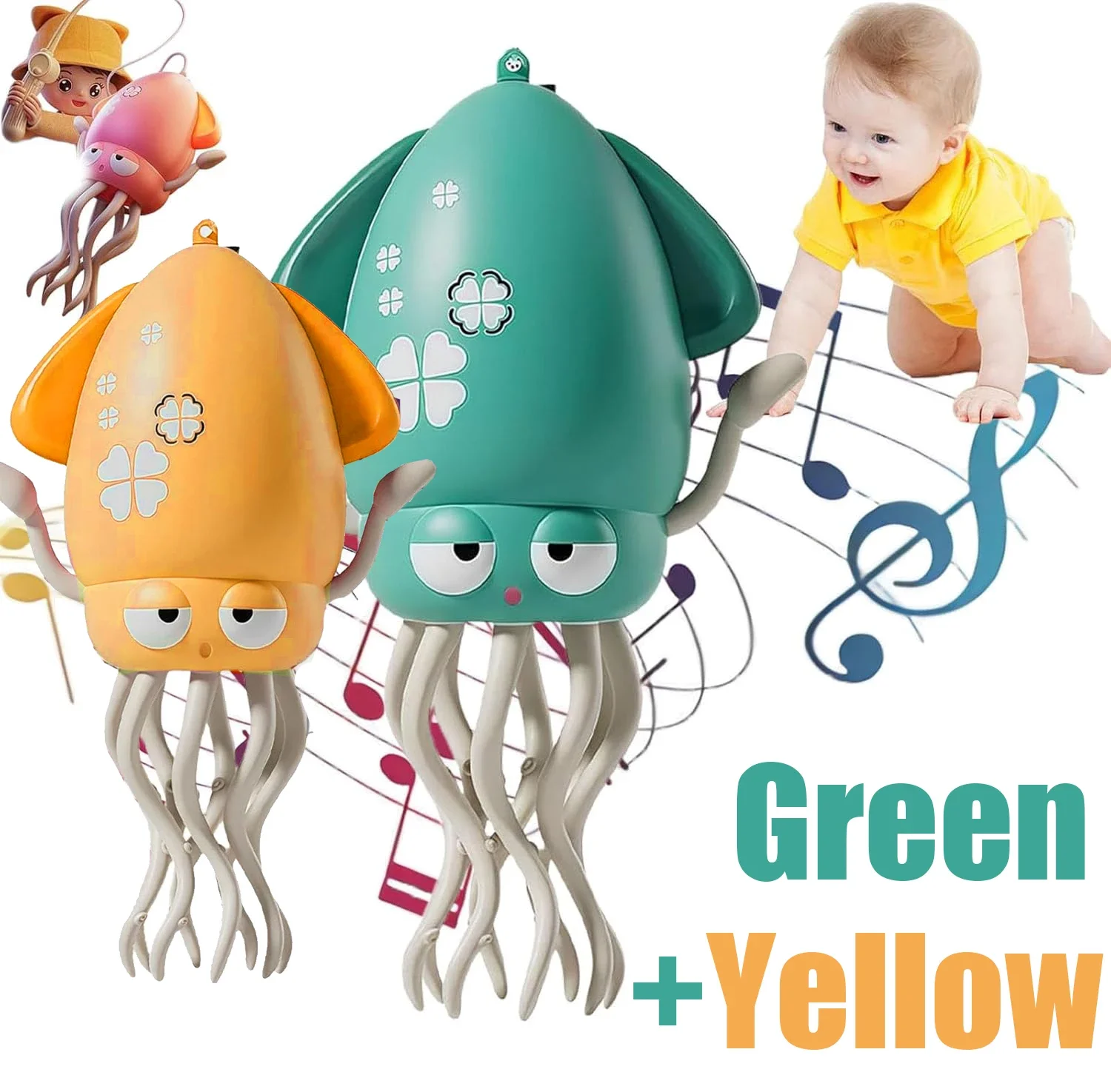 Green and Yellow