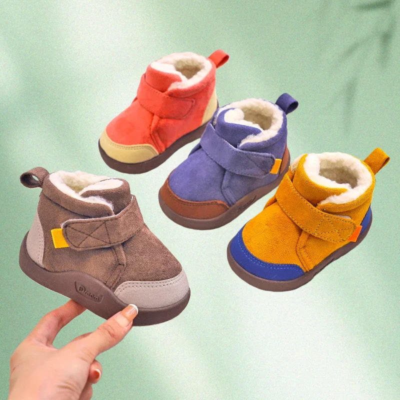 Botas de nieve para bebé con suela blanda – Primeros pasos