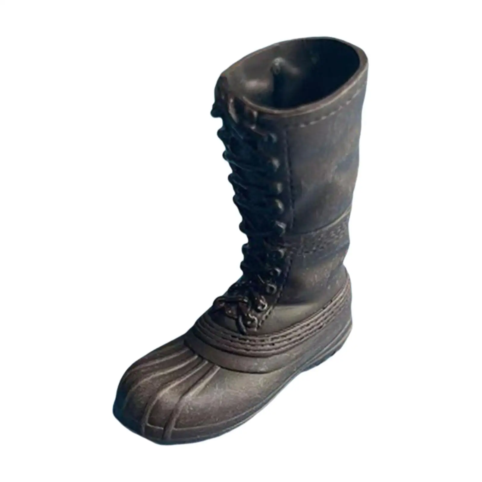 1/6 Scale Figure Shoes Boots, Long Boots Costume Accs, Handmade Action Figure Footwear, Doll Shoes for 12in Figures Body