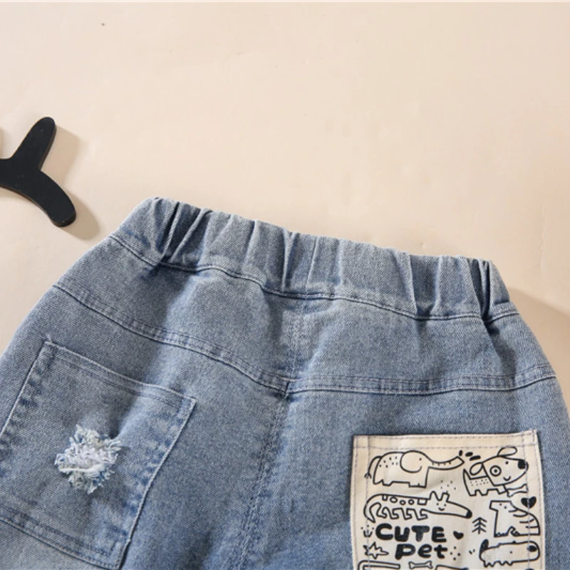 Nueva ropa de moda de primavera y otoño para bebés, pantalones para niños, ropa para niñas pequeñas, pantalones deportivos informales para niños, ropa deportiva para niños - imagen 5