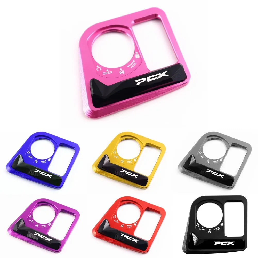Para Honda PCX125 PCX160 PCX 125 160 pcx 2021-2024 tapa de bloqueo de llave de encendido de motocicleta accesorios de interruptor de Scooter
