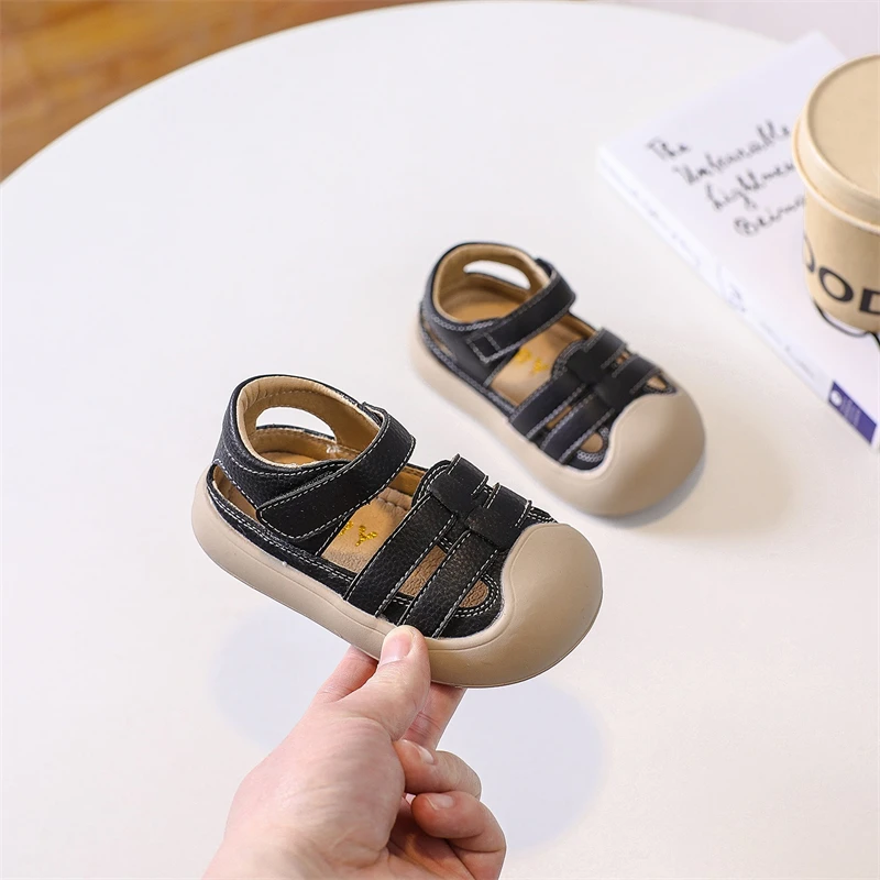 Sandalias de verano antideslizantes para niños con suela segura - imagen 2