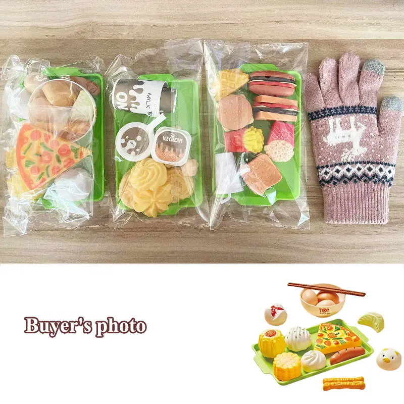 Mini juguete de cocina para niños, juego de simulación de comida, hamburguesa, galleta, accesorios en miniatura para niños y niñas, regalo educativo - imagen 5