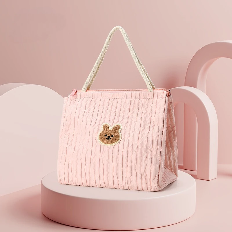 Bolsa de mamá multifuncional, bolsa de pañales para bebés, bolso de gran capacidad para mujer, bolso de hombro, organizador de artículos para bebés de viaje al aire libre - imagen 3