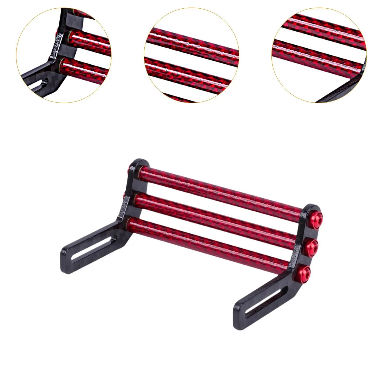 RC Car Front Bumpers Replace Parts 1:10 Retrofit Assembly Professional 75mm Accessory for Crawler Trucks Model Car for SCX10 RC Car Front Bumpers Replace Parts 1:10 Retrofit Assembly Professional 75mm Accessory for Crawler Trucks Model Car for SCX10