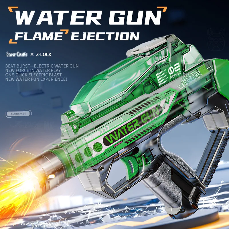 Pistola de agua eléctrica para niños – Automática gran capacidad - imagen 2