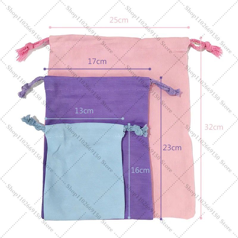 Bolsa de cuerdas Rilakkuma infantil de algodón - imagen 5