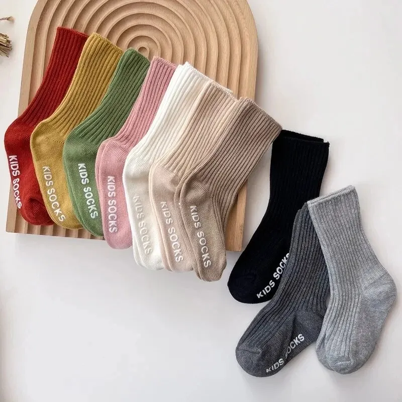 Calcetines antideslizantes de algodón para bebé - imagen 3