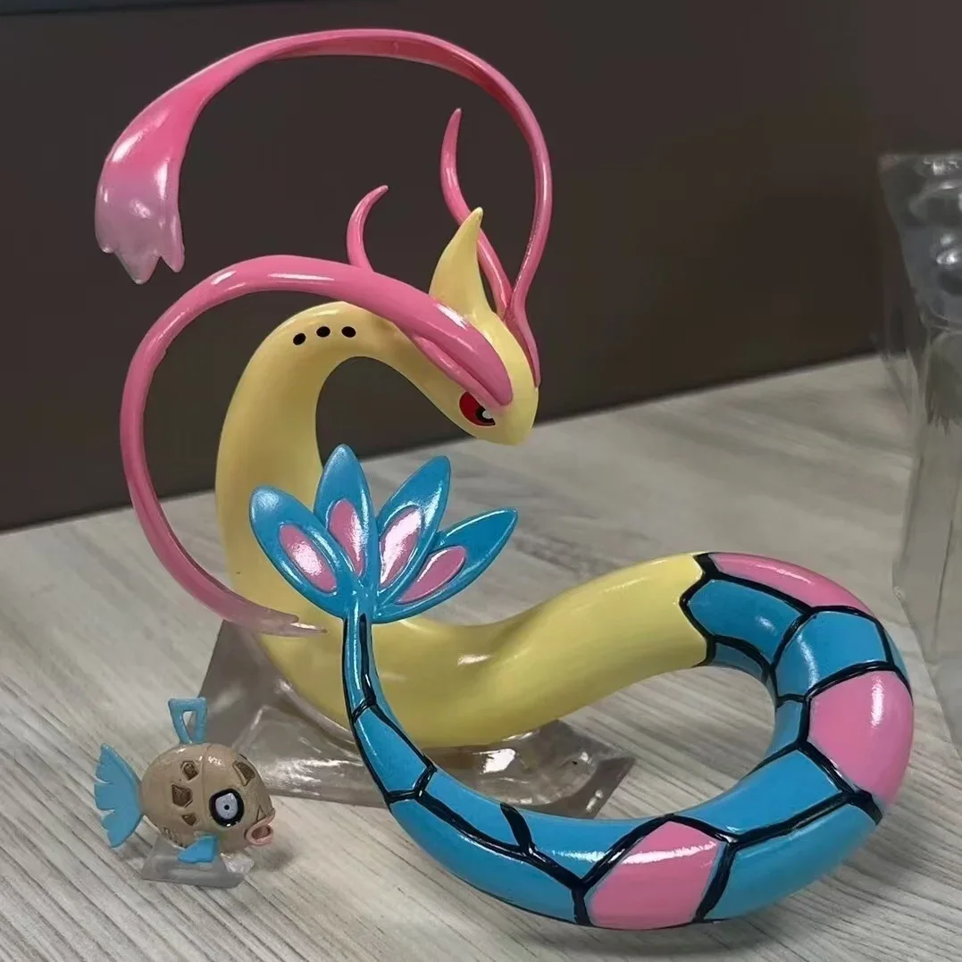 Genuino Anime Proportion World Limited Milotic Feebas Evolutionary Group 1/20 Modelo Raro Limitado - imagen 5