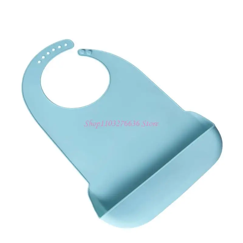 Babero silicona bebé impermeable lavable - imagen 2