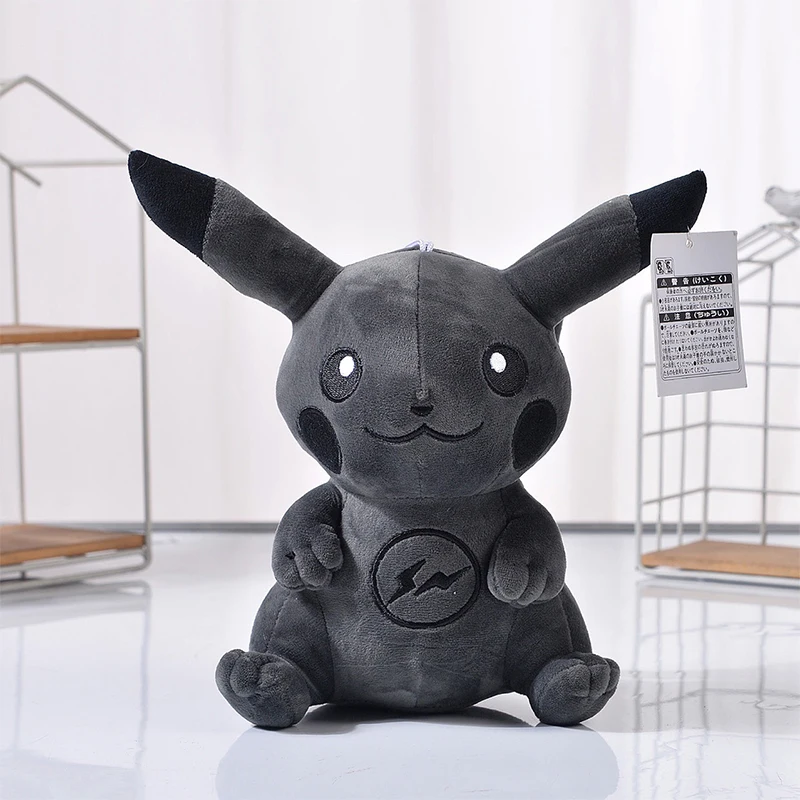 Peluche Pokémon Pikachu y Pichu con rayo oscuro estilo graffiti - imagen 2