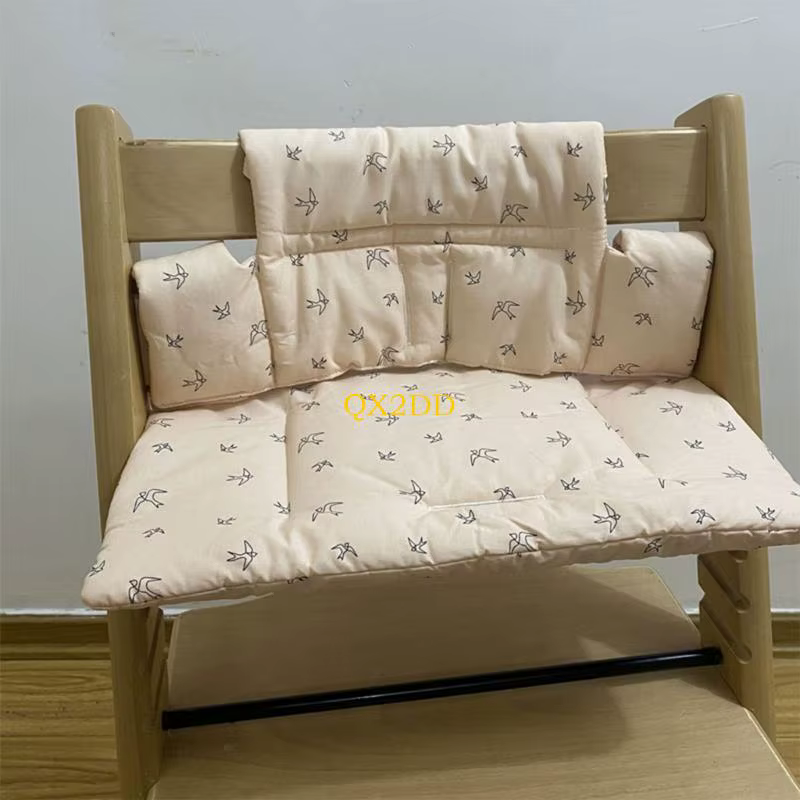 QX2D Cojín para silla alta bebé, funda suave y cómoda - imagen 2