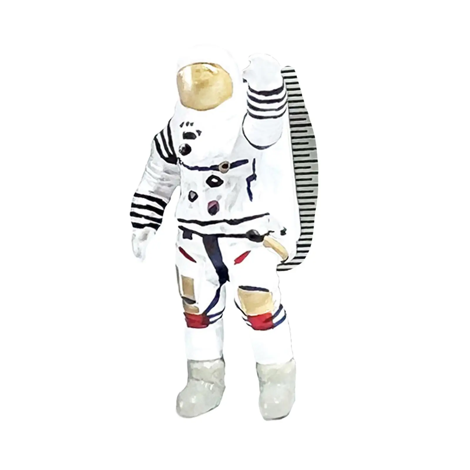 1/64 Scale Astronaut Figurines Spaceman Model for Micro Landscapes Diorama