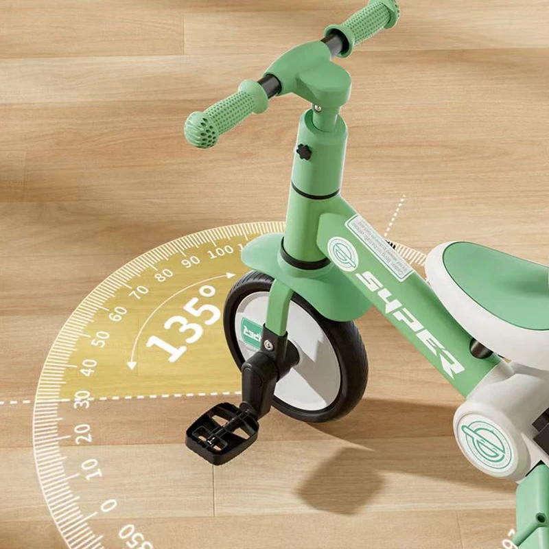 Triciclo plegable infantil – Tres ruedas, ligero y compacto - imagen 4