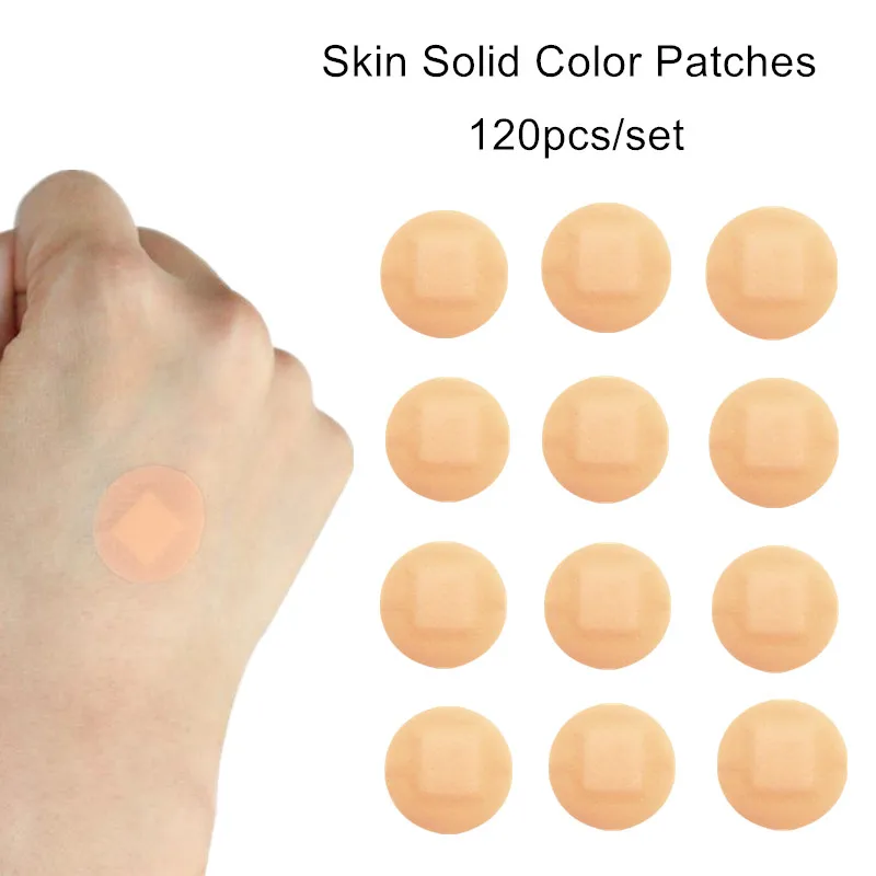Tiritas color piel redondas - Curitas para heridas impermeables - imagen 2