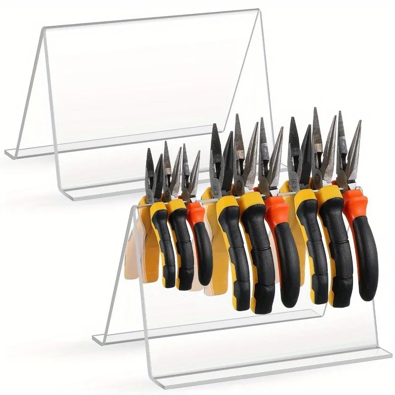Soporte de alicates acrílicos para estante de almacenamiento de herramientas de joyería, 1 ud. - imagen 5