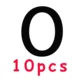 10pcs O