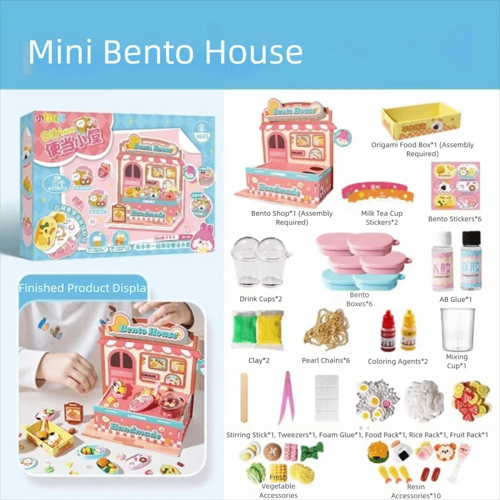 Divertido Multicolor DIY postre Chef Kit DIY comida diseño mixto arcilla 3D efecto 3D estilo lindo imitar comida cocinar niñas tiempo de juego - imagen 3