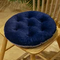 round dark blue