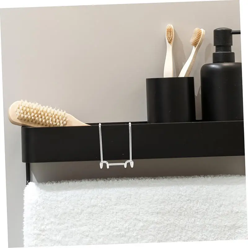 Cesta esquinera de acero inoxidable sin taladrar para baño y afeitado - imagen 3