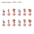 24pcs Cake Toppers
