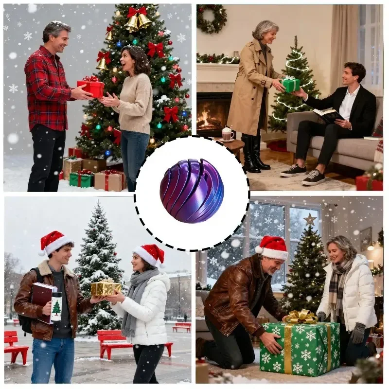 Twistsphere Bola Sensorial Antiestrés con Fluido 3D - imagen 5