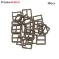 Bronze-8.5mm 40pcs