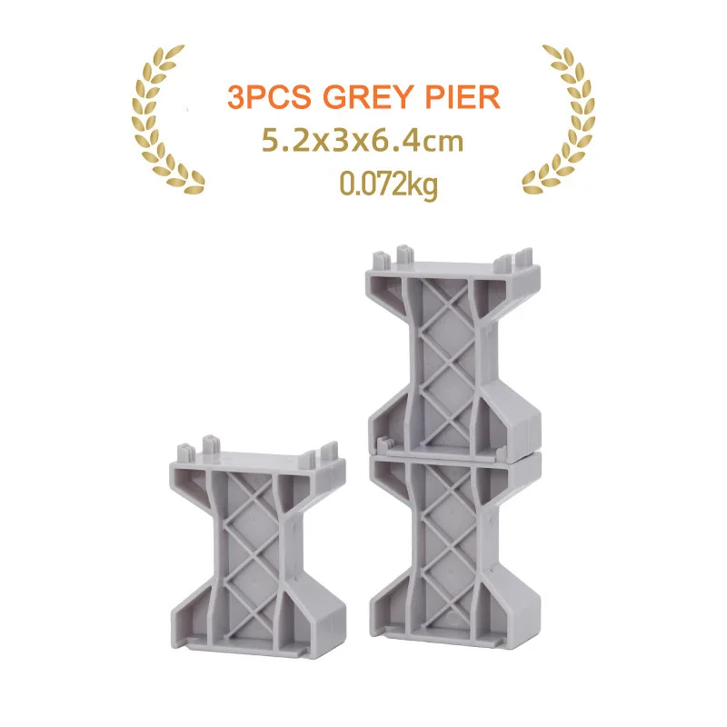 3pcs Grey Pier05