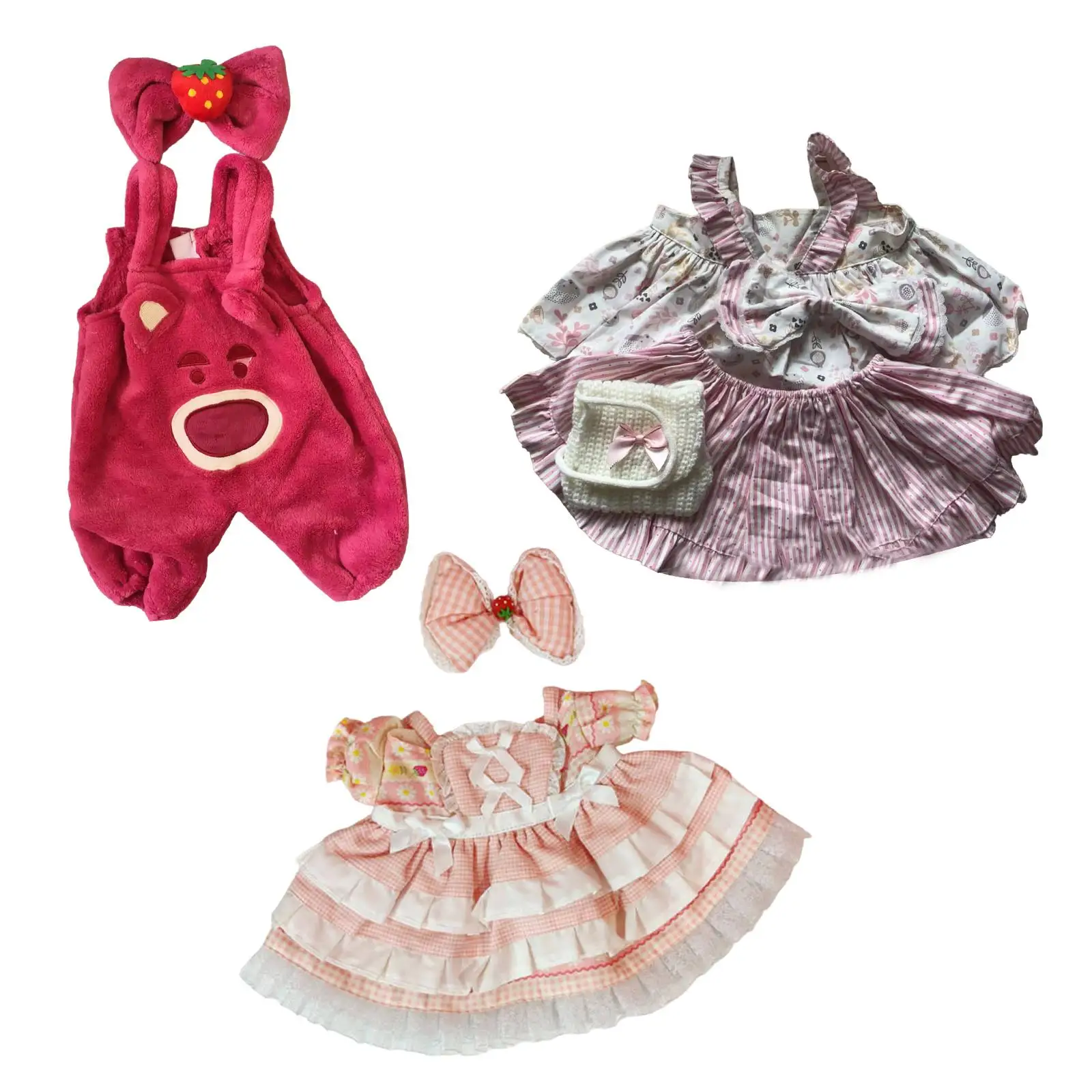 Plush Dolls Clothes Suit Soft for Kids Cute Doll Clothing for 22.83inch Doll