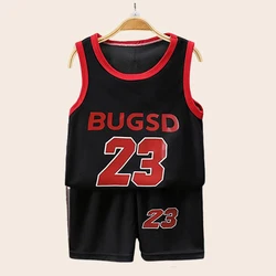 Conjunto deportivo infantil – Camiseta sin mangas y shorts